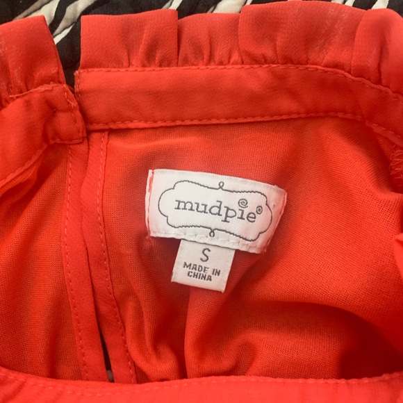 Mud pie orange summer dress - Picture 4 of 6